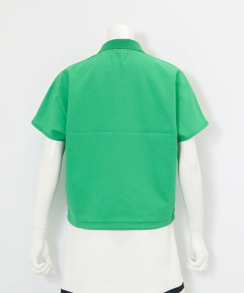 ドルマン通気速乾プルオーバー(グリーン)後ろ