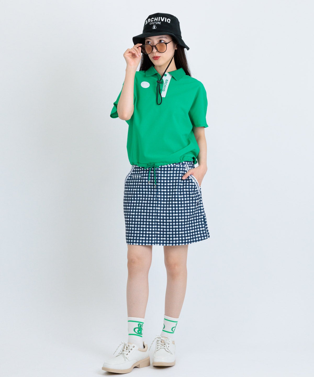 モデル着用画像(グリーン)