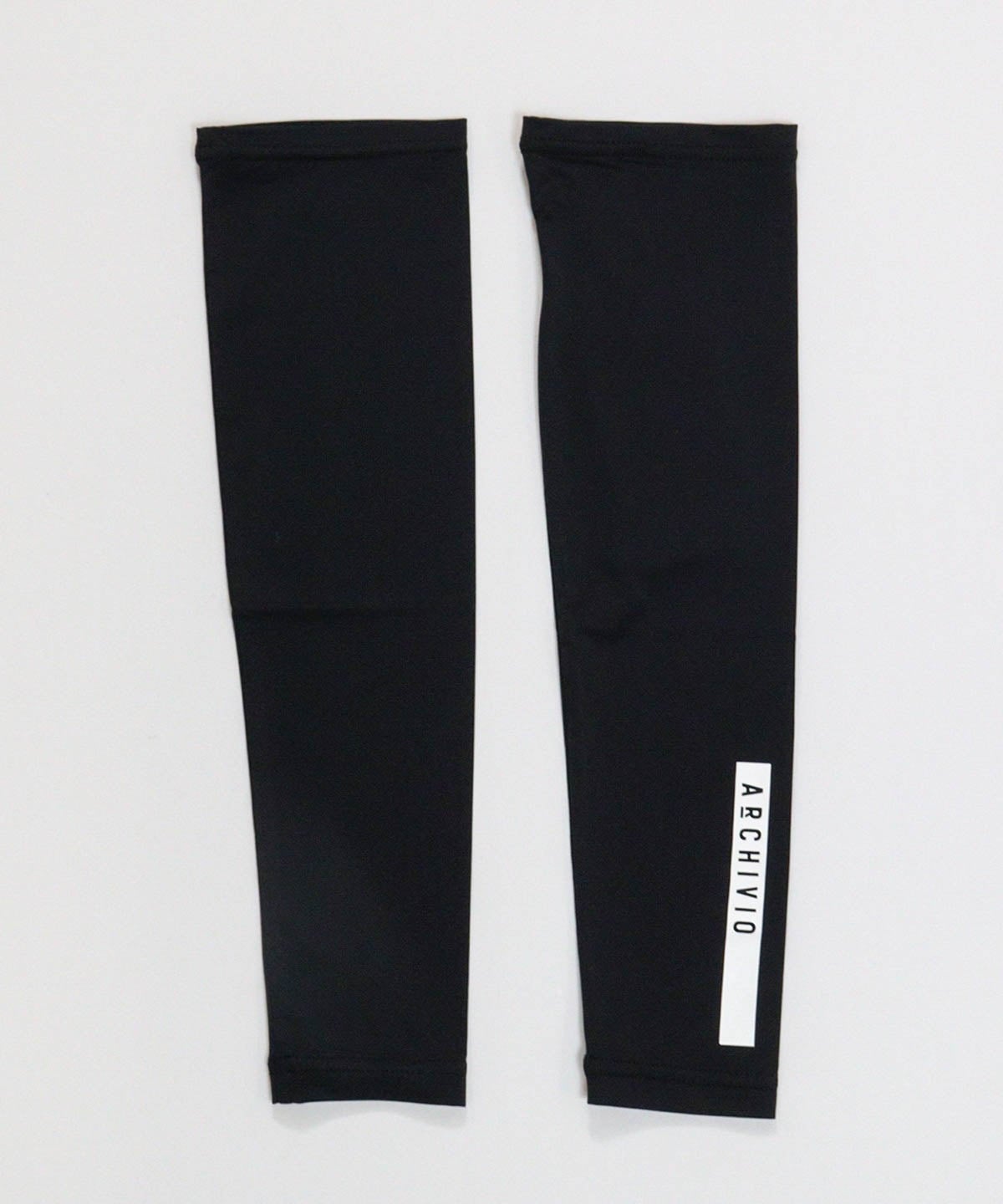 【メンズ】UV冷感アームカバー(ブラック)前