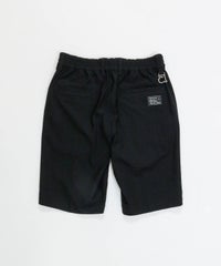 【メンズ】サイドラインUV冷感ショートパンツ(ブラック)後ろ