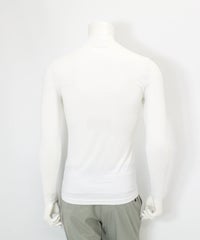 【メンズ】UV冷感ハイネックインナー(ホワイト)後ろ