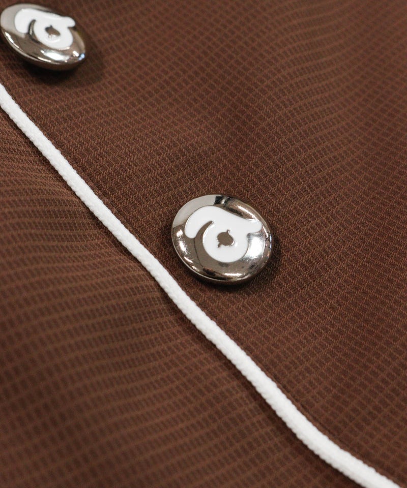 ボタン(ブラウン)