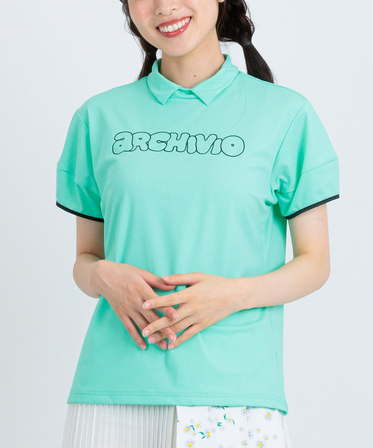 モデル着用画像(ライトグリーン)