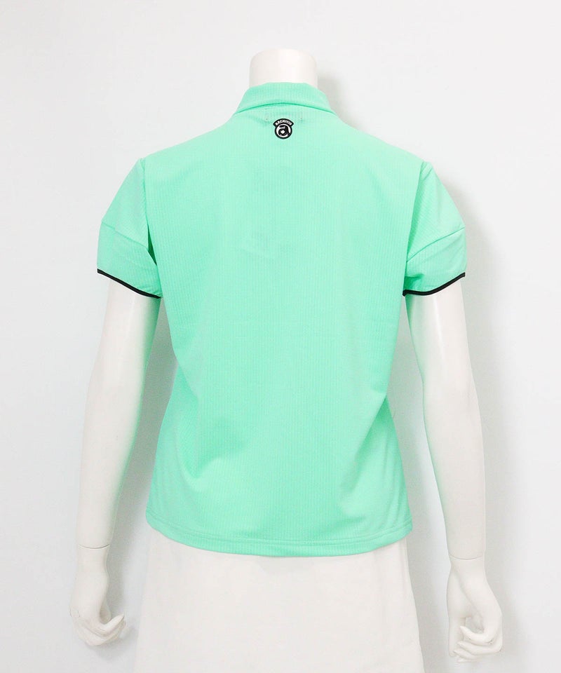 立体スリーブ襟付きプルオーバー(ライトグリーン)後ろ