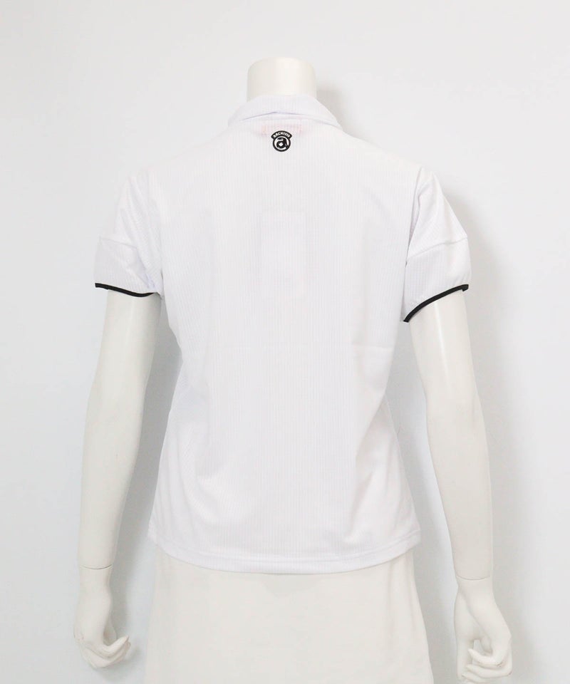 立体スリーブ襟付きプルオーバー(ホワイト)後ろ