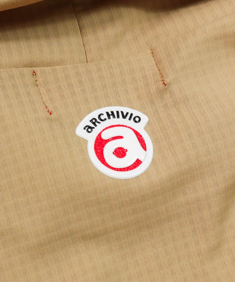 首元後ろロゴマーク(ベージュ)