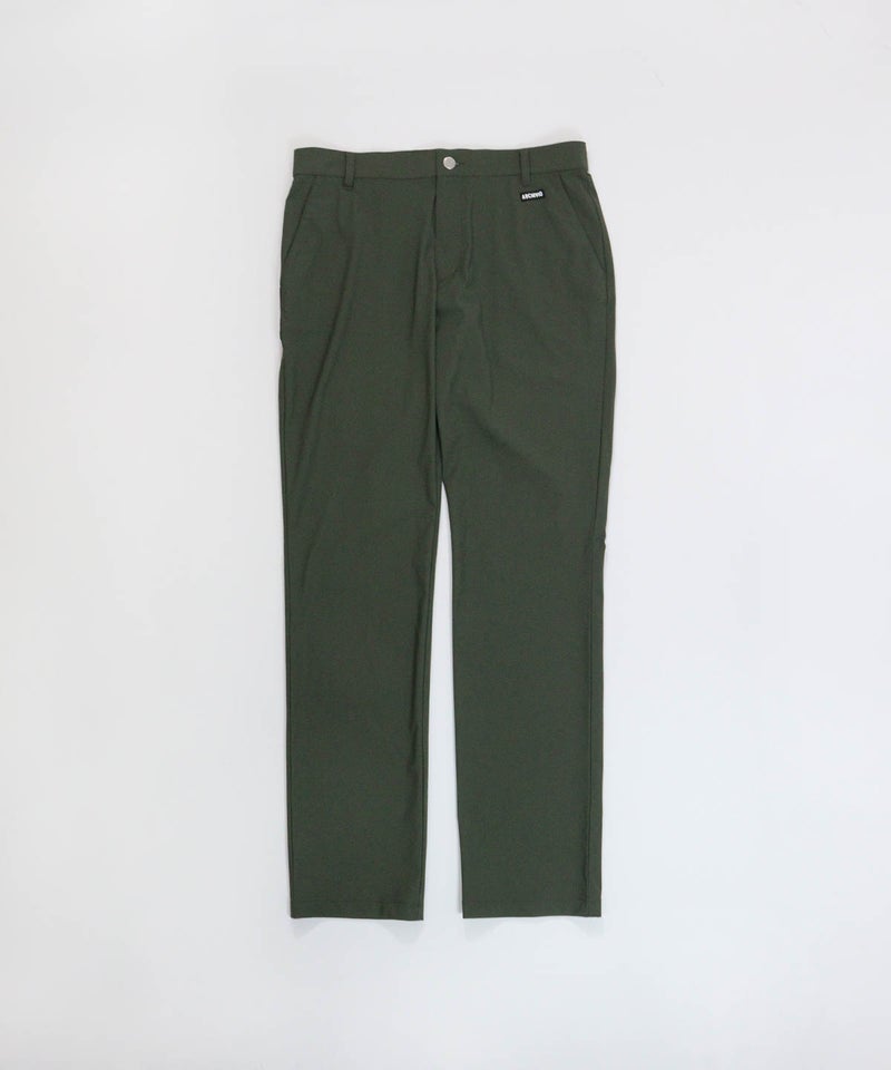 【メンズ】UV冷感テーパードパンツ(カーキ)前