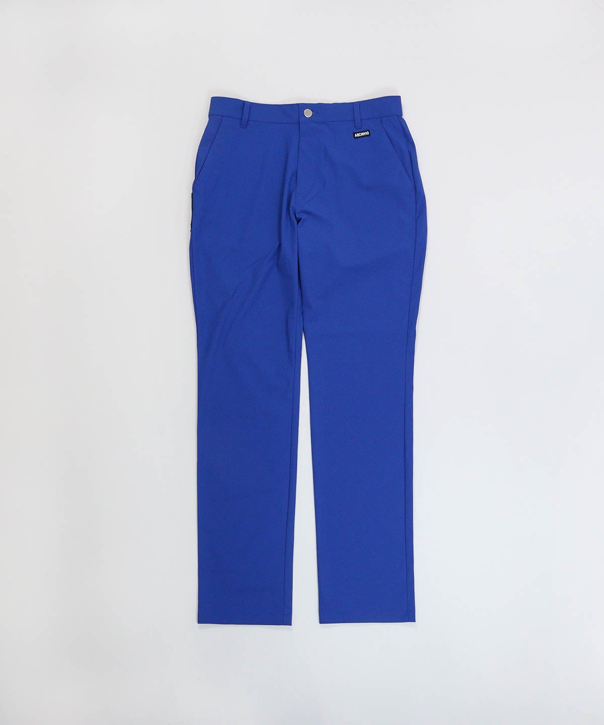 【メンズ】UV冷感テーパードパンツ(ブルー)前