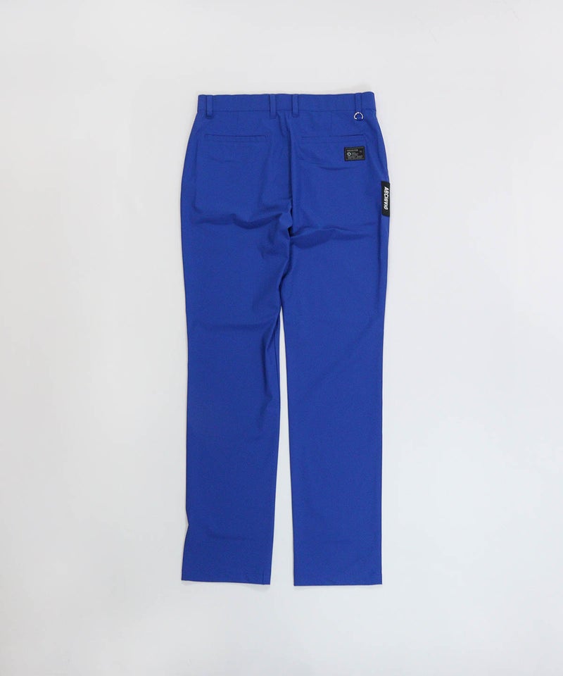 【メンズ】UV冷感テーパードパンツ(ブルー)後ろ