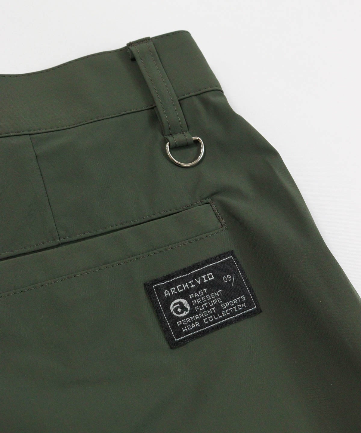 後ろポケット(カーキ)