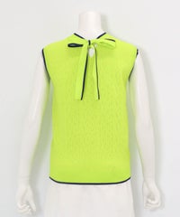 前後2WAYリボンベスト(ライトグリーン)後ろ