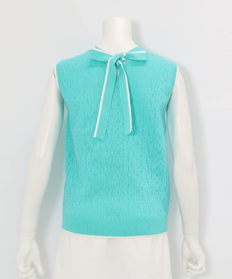 前後2WAYリボンベスト(ライトブルー)後ろ