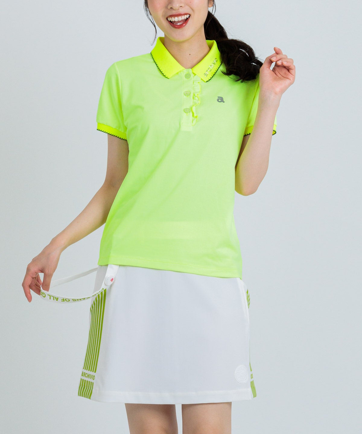 モデル着用画像(イエロー)