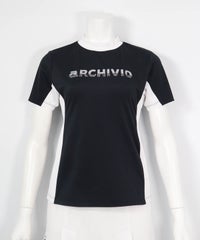 UV速乾サイド配色プルオーバー(ブラック)前