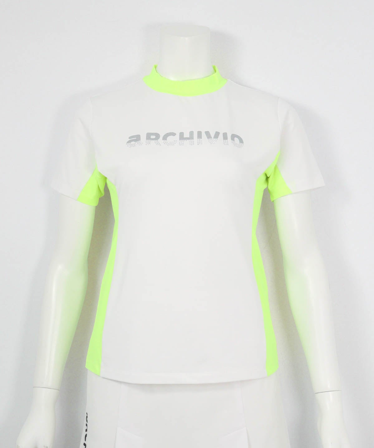 極美品 ARCHIVIO アルチビオ UV速乾 袖ファスナープルオーバー UV速乾サイド配色プルオーバー|アルチビオ - ゴルフウェアや婦人服通販