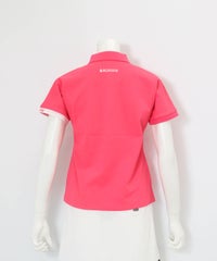UV速乾ドルマンポロシャツ(ピンク)後ろ