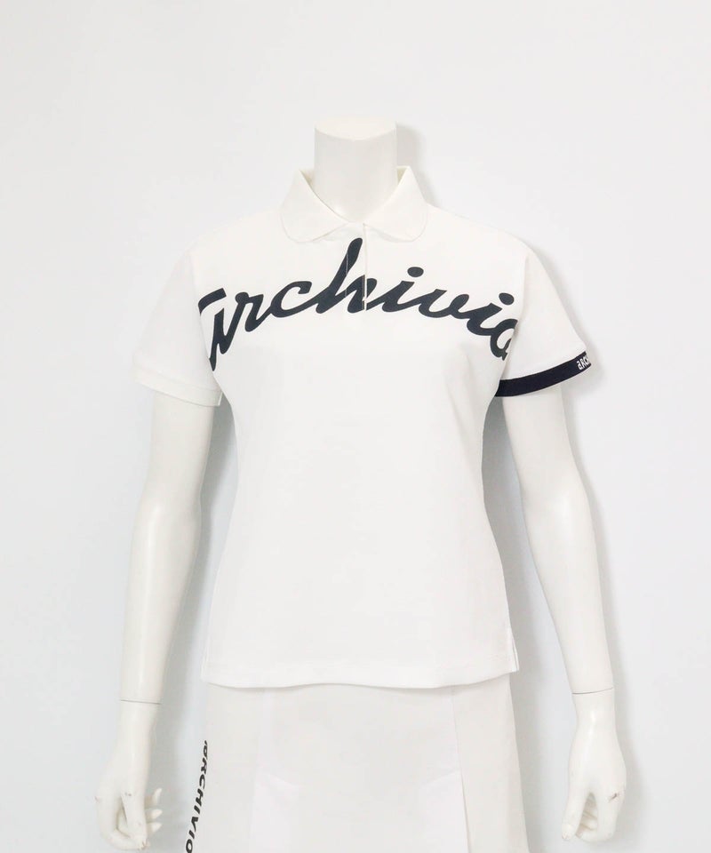 UV速乾ドルマンポロシャツ(ホワイト)前