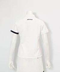 UV速乾ドルマンポロシャツ(ホワイト)後ろ