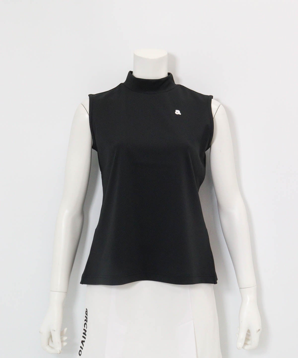 バックロゴUV速乾ノースリプルオーバー(ブラック)前