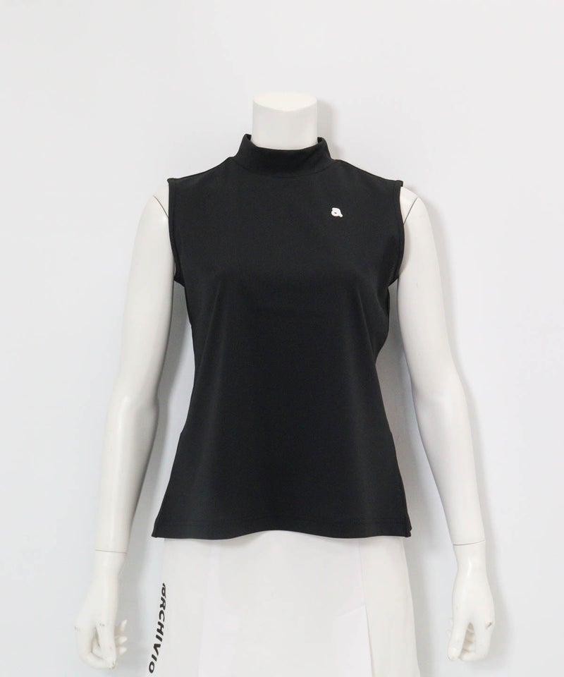 バックロゴUV速乾ノースリプルオーバー(ブラック)前