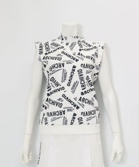 MIXロゴUV冷感プルオーバー(ホワイト)前