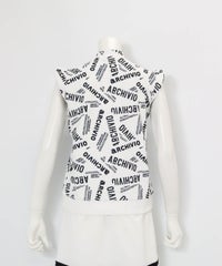 MIXロゴUV冷感プルオーバー(ホワイト)後ろ