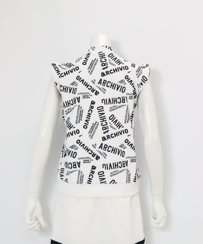 MIXロゴUV冷感プルオーバー(ホワイト)後ろ