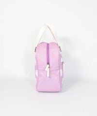 パステルドット保冷バッグ(ピンク)横