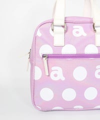 外側ポケットファスナー部分(ピンク)