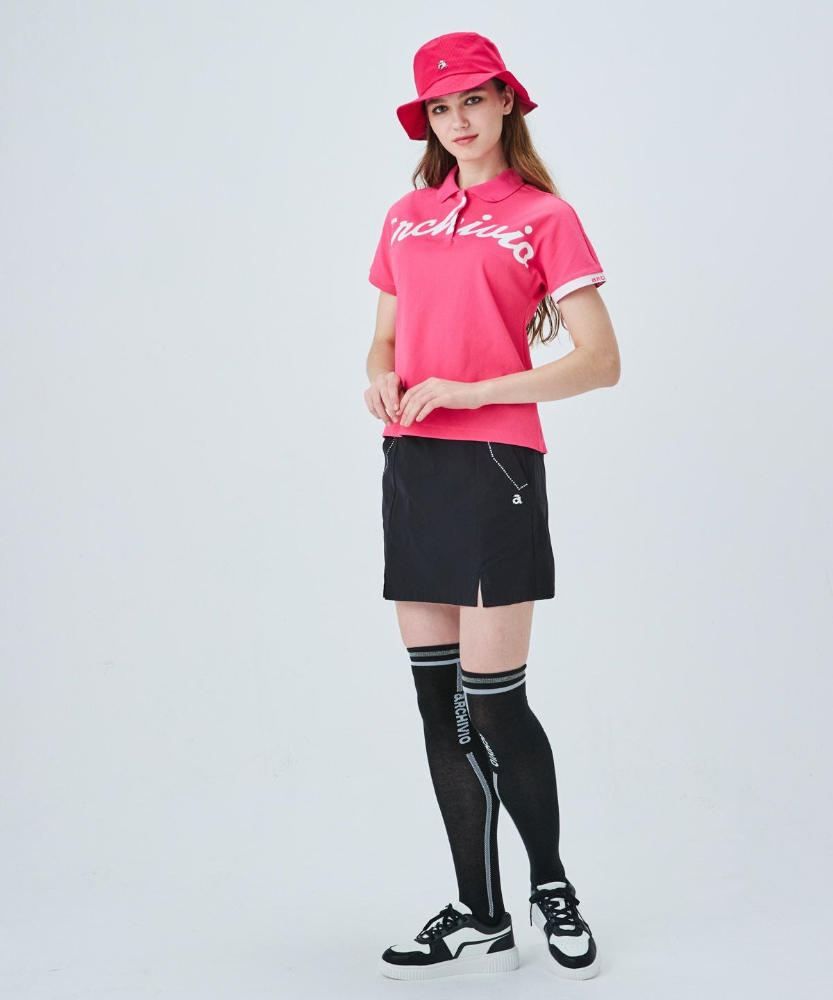 アルチビオ 40 ロゴチャーム通気撥水ハット|アルチビオ - ゴルフウェアや婦人服通販