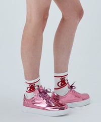 モデル着用画像(ホワイト×レッド)