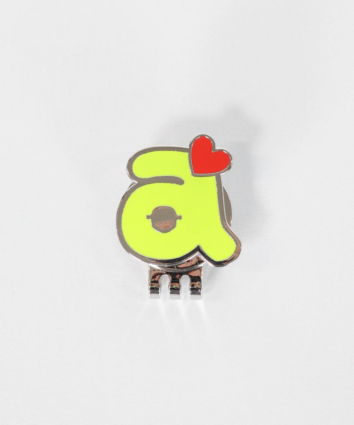 クリップ付きマグネットマーカー(イエロー)