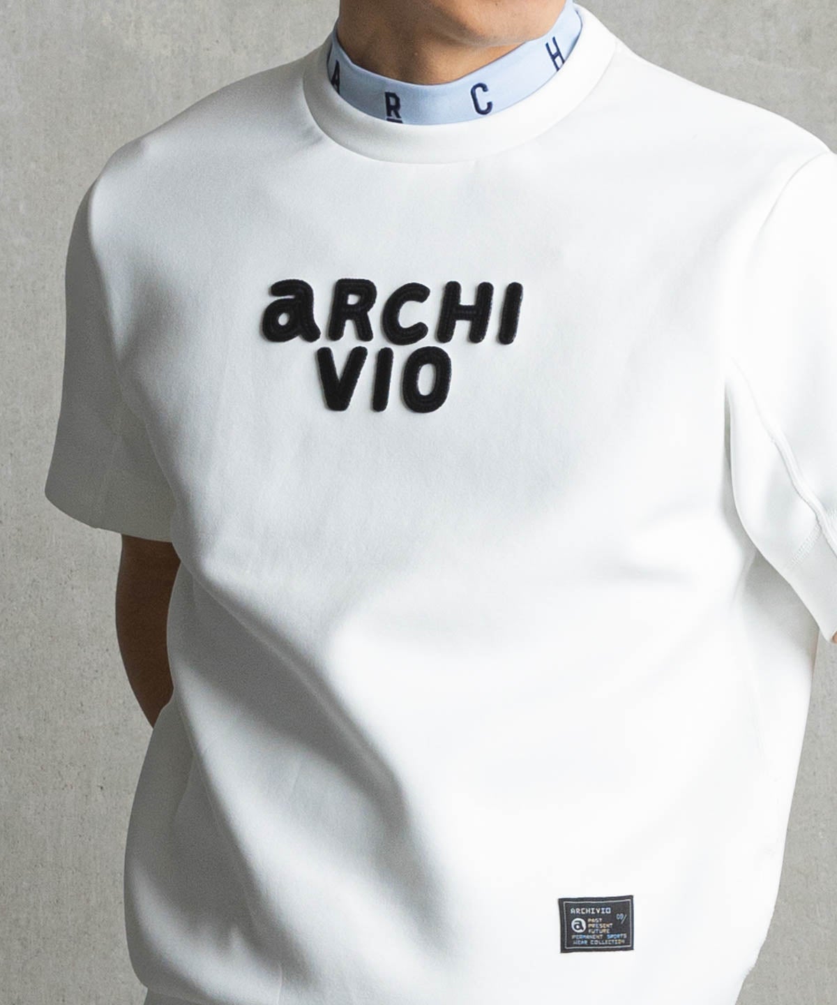 メンズ】ロゴ刺繍ダンボールプルオーバー|アルチビオ - ゴルフウェアや