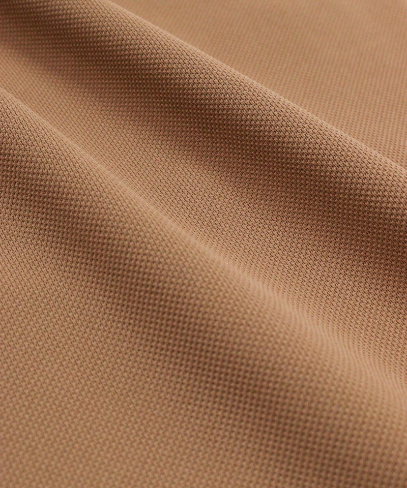 フロント生地感(キャメル)