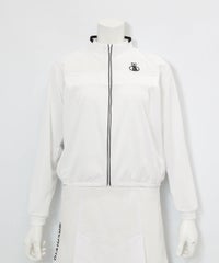 サイドメッシュUVブルゾン(ホワイト)前