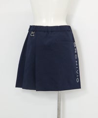 UV撥水フロントベルトスカート(ネイビー)後ろ