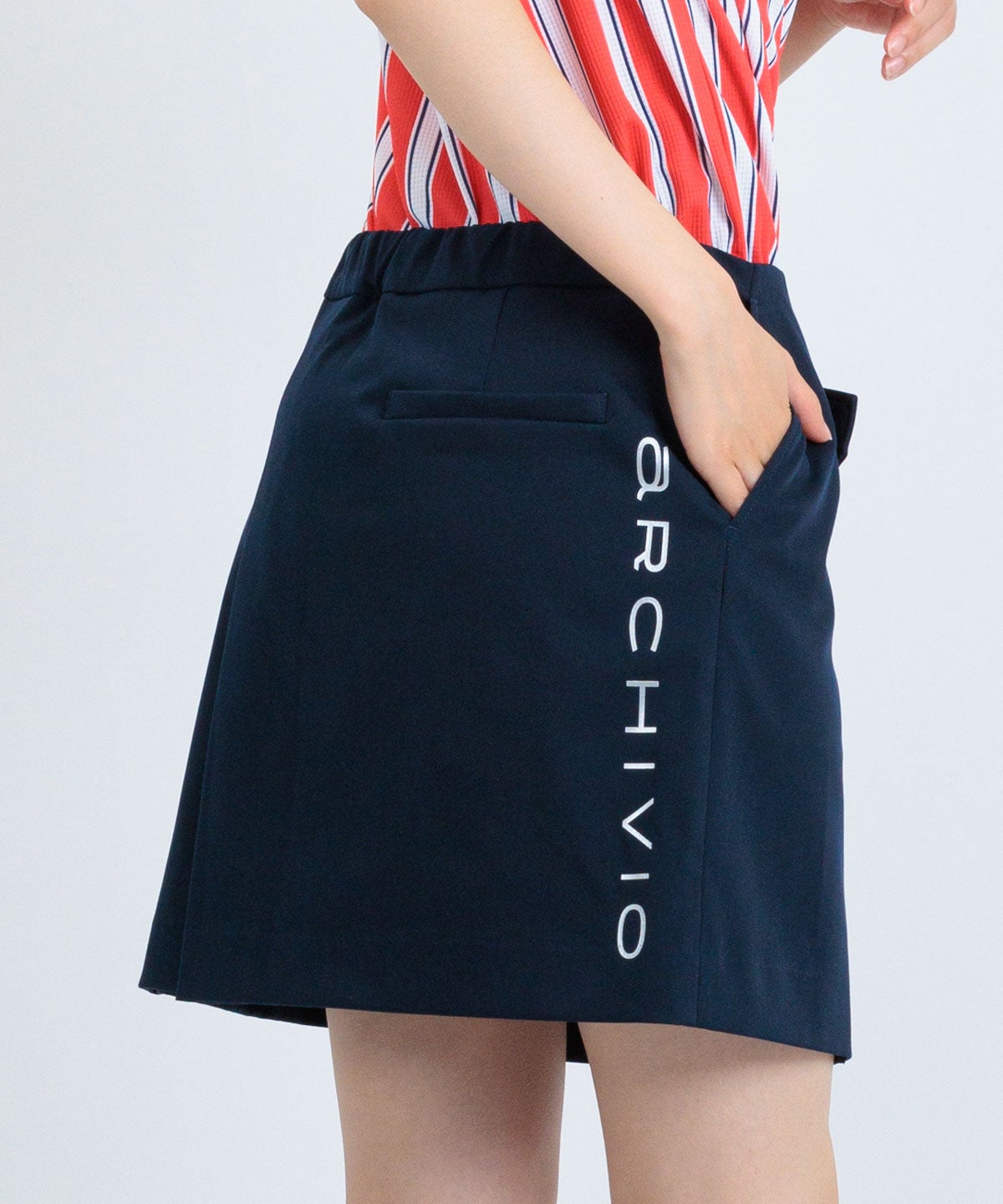 モデル着用画像(ネイビー)