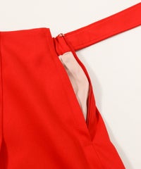 ファスナー部分(レッド)