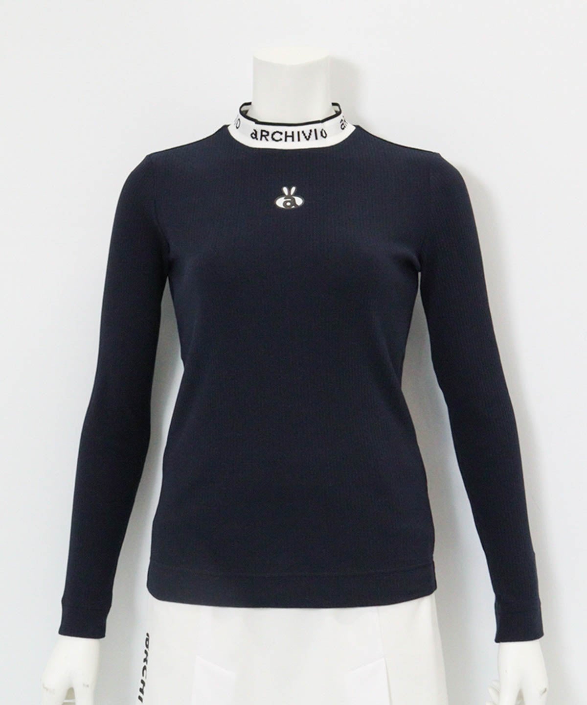 バックリボンリブプルオーバー|アルチビオ - ゴルフウェアや婦人服通販