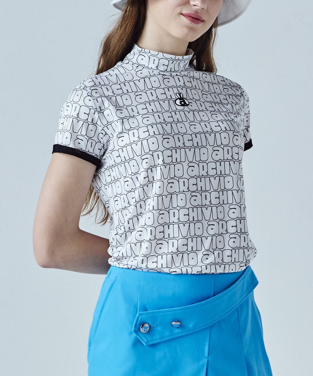 UV速乾総ロゴプルオーバー|アルチビオ - ゴルフウェアや婦人服通販