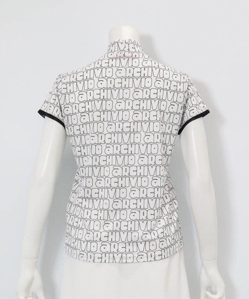 UV速乾総ロゴプルオーバー(ホワイト)後ろ