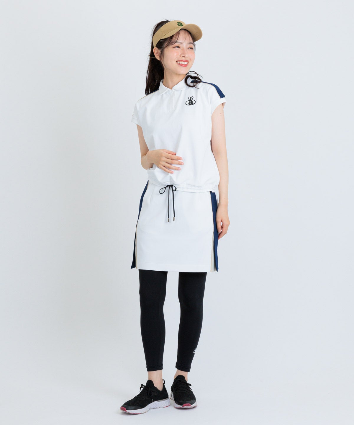 ショルダー配色UV速乾ポロシャツ|アルチビオ - ゴルフウェアや婦人服通販