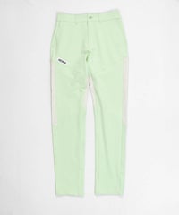 【メンズ】UV冷感ハイブリッド配色パンツ（ライトグリーン）