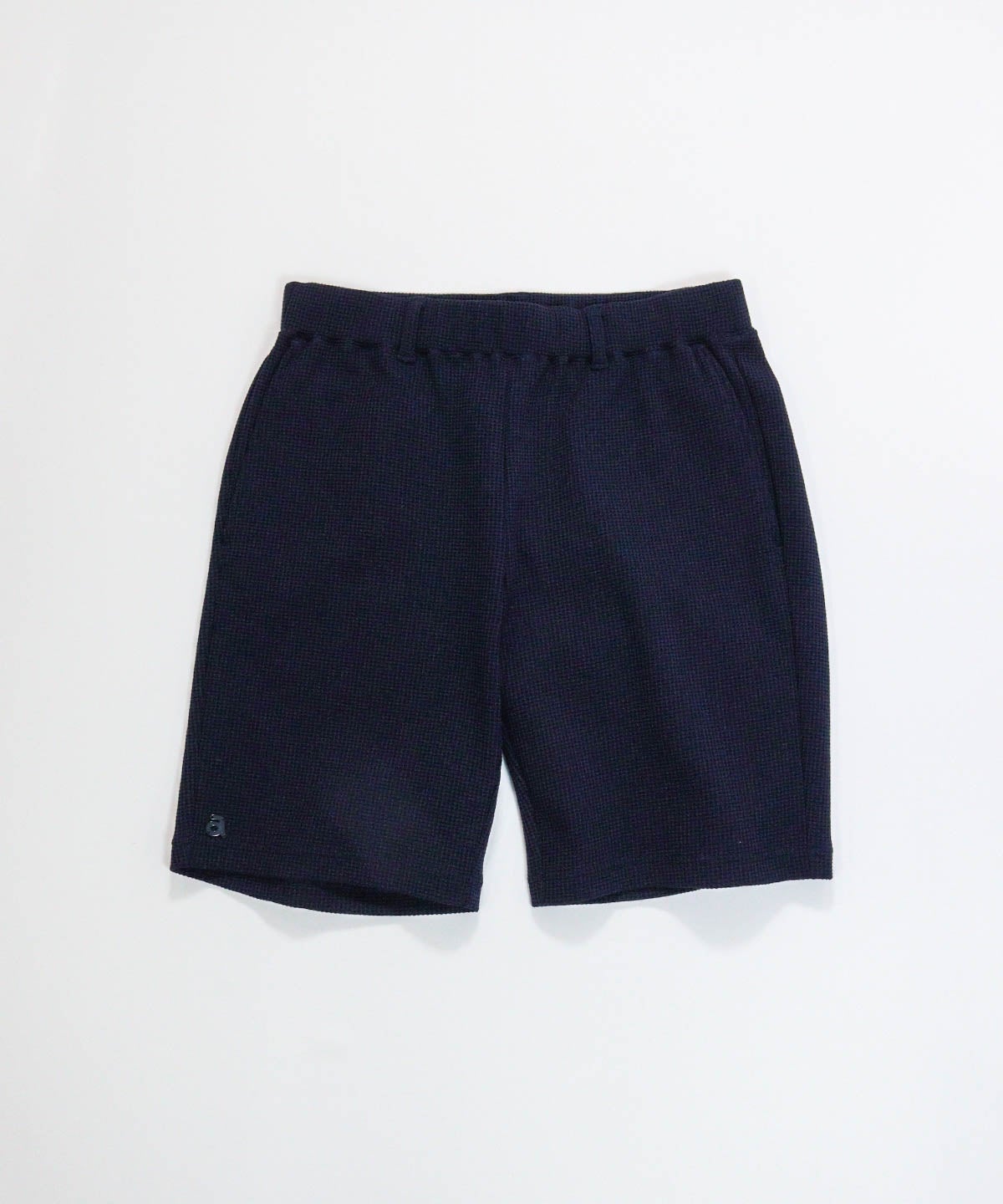 【メンズ】ワッフルショートパンツ（ネイビー）