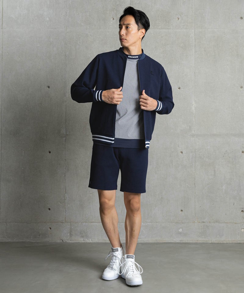 モデル着用画像（ネイビー）