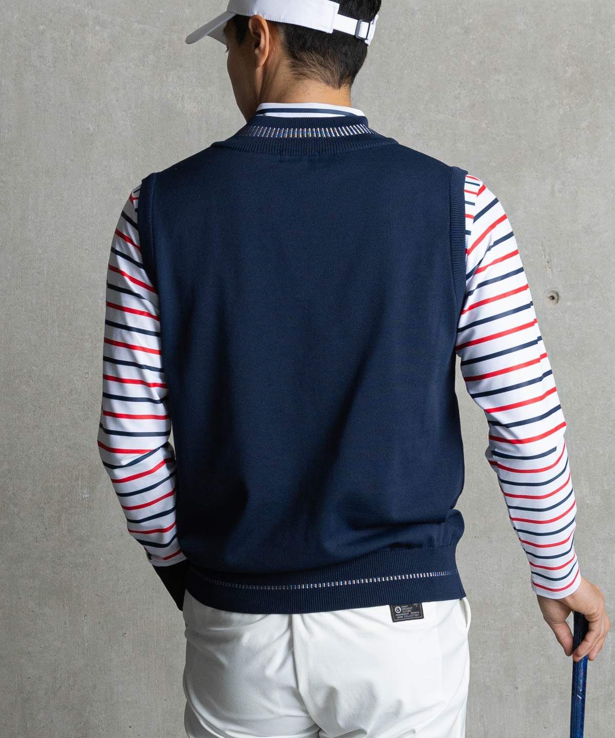 モデル着用画像(ネイビー)