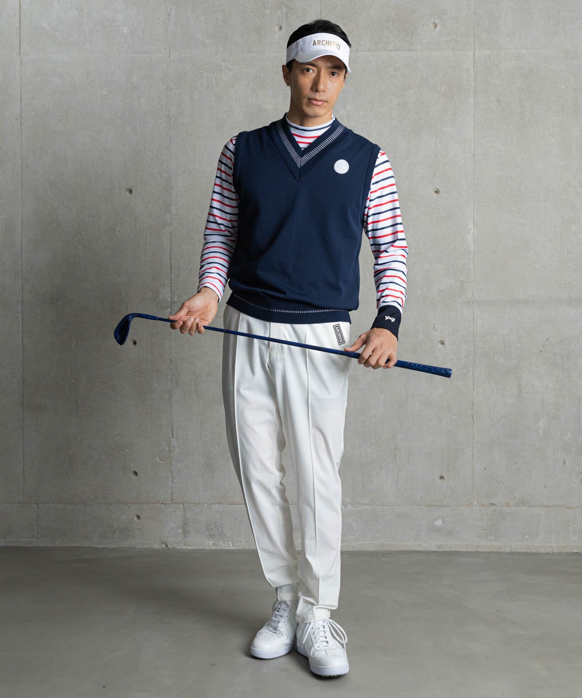 モデル着用画像(ネイビー)