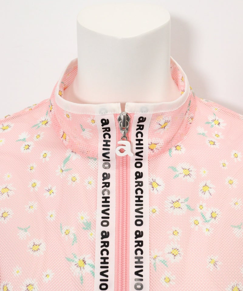 襟元部分（ピンク）