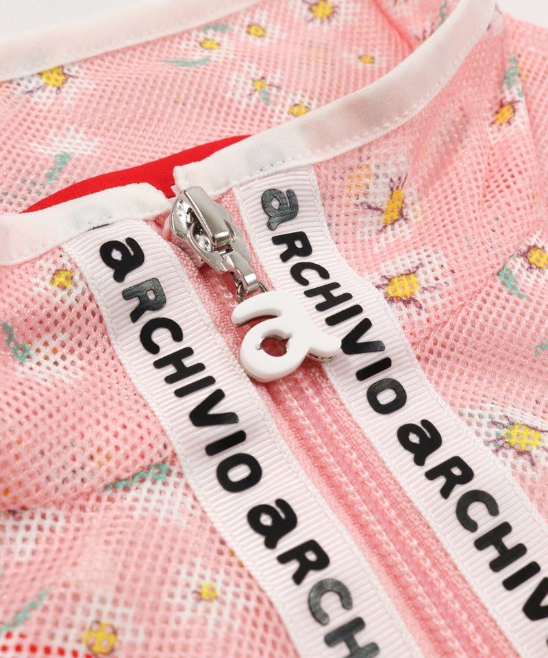 ファスナー部分（ピンク）