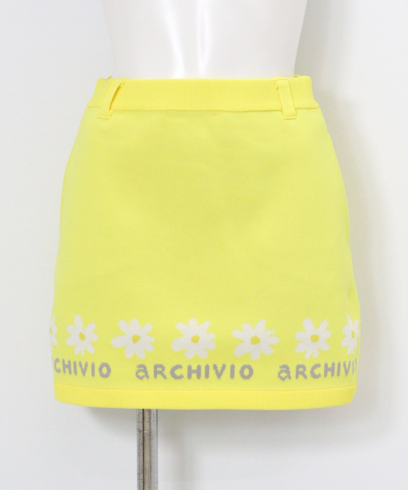 マーガレットラインスカート（イエロー）